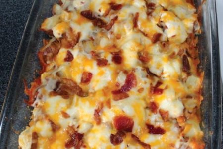 Easy Twice Baked Potato Casserole Recipe