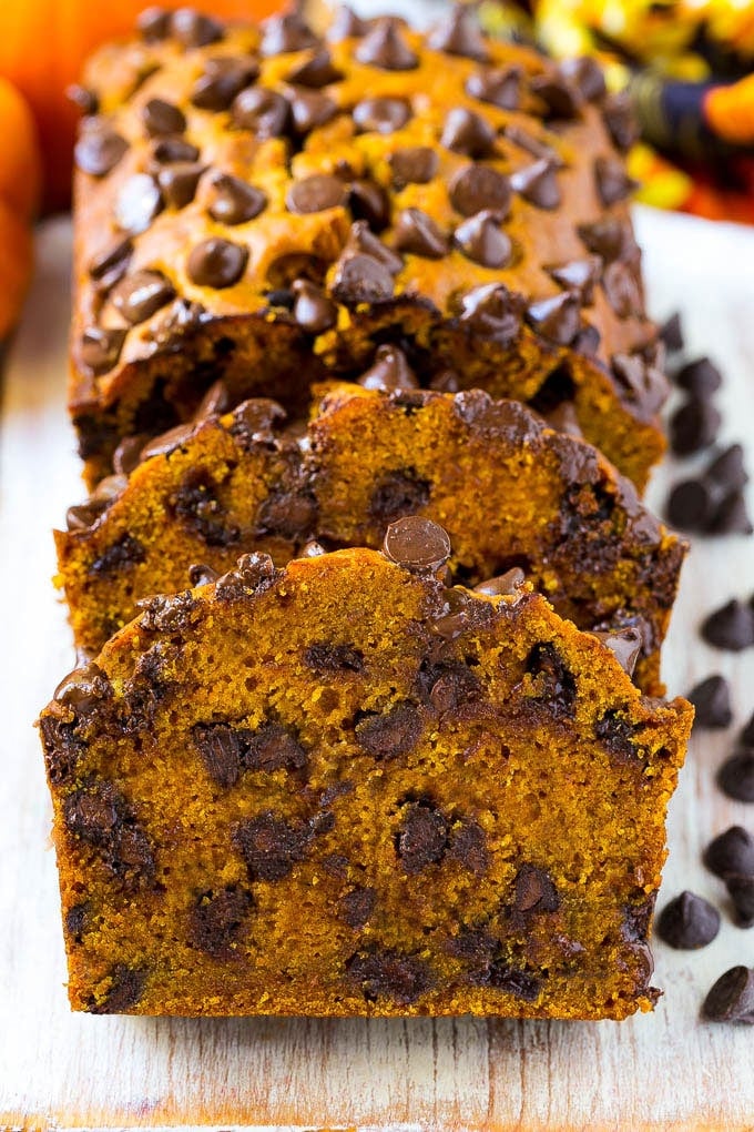 Chocolate Chip Pumpkin Bread Easy Recipes