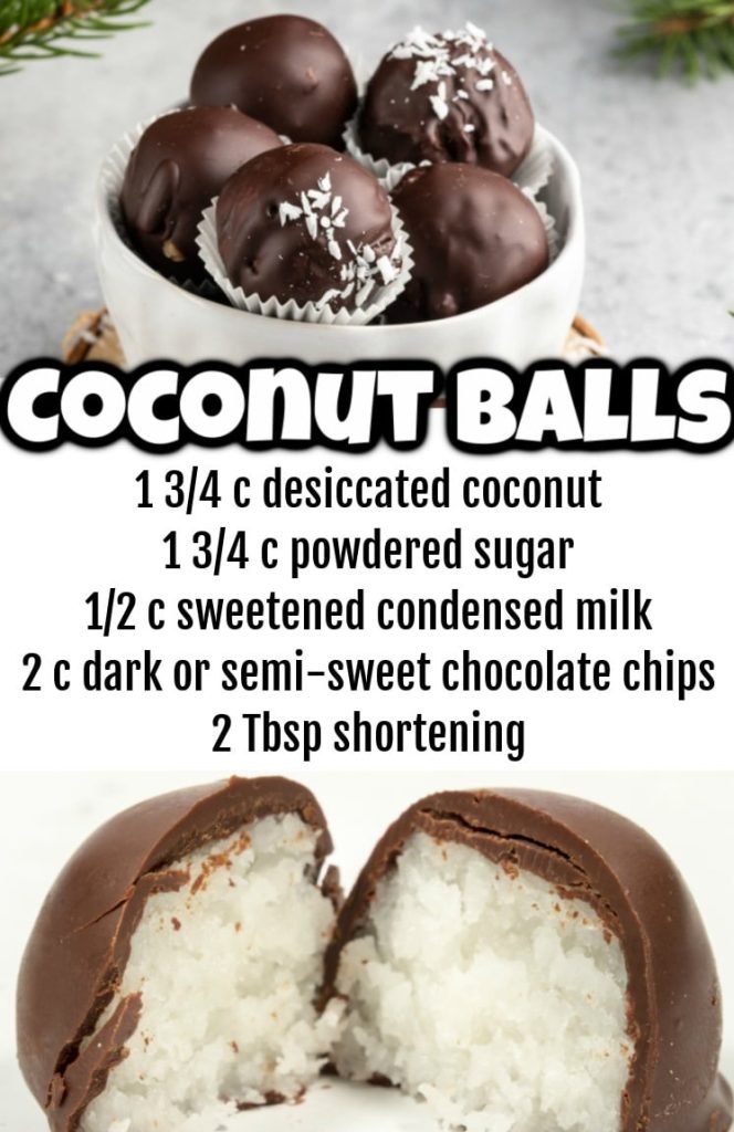 No – Bake Chocolate Coconut Balls – Easy Recipes