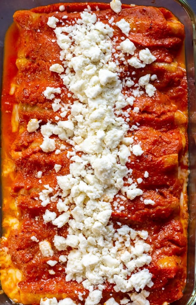 Enchiladas Rojas de Queso Easy Recipes