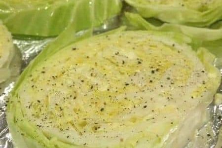 Baked Cabbage Steaks